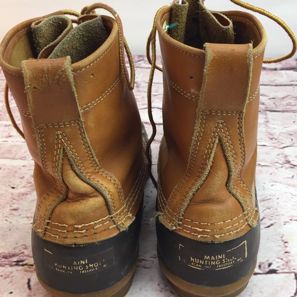 Men\'s L.L. Bean Winter Brown Size 9M Snow  Boots main image 6